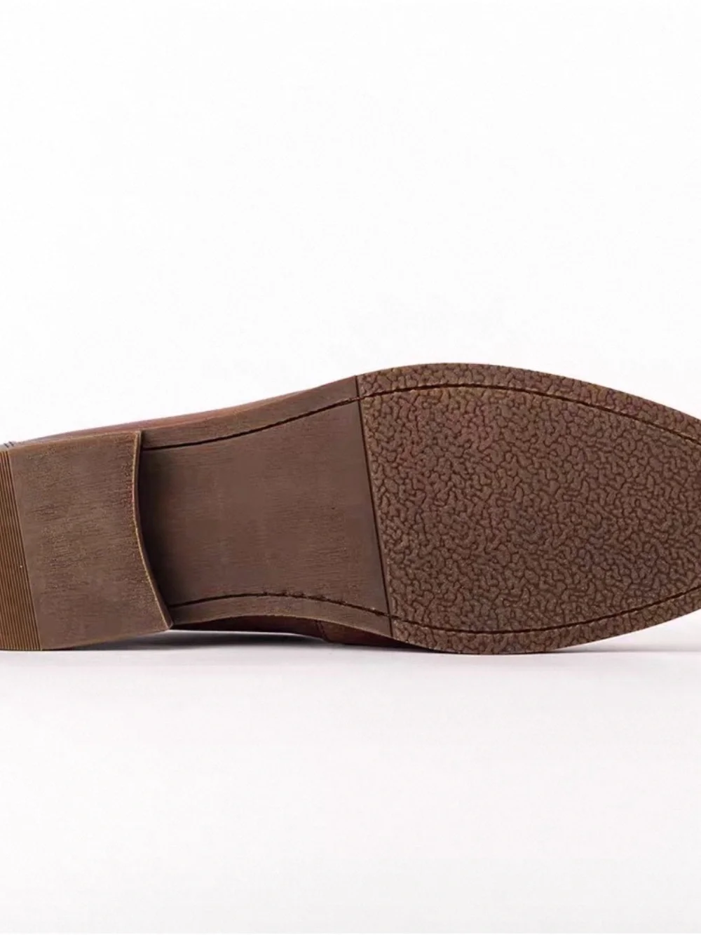 Men’s Size 42/260 Premium Genuine Leather Slip-On Loafers